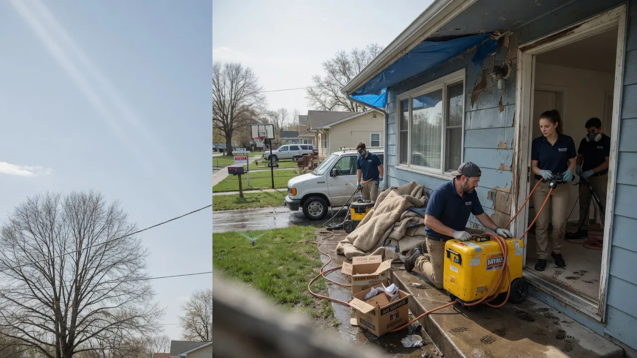 Basement Flood Cleanup in Wilmington, MA near me